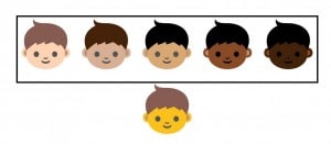 Black emojis