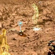 Scientists explore Mars through headset