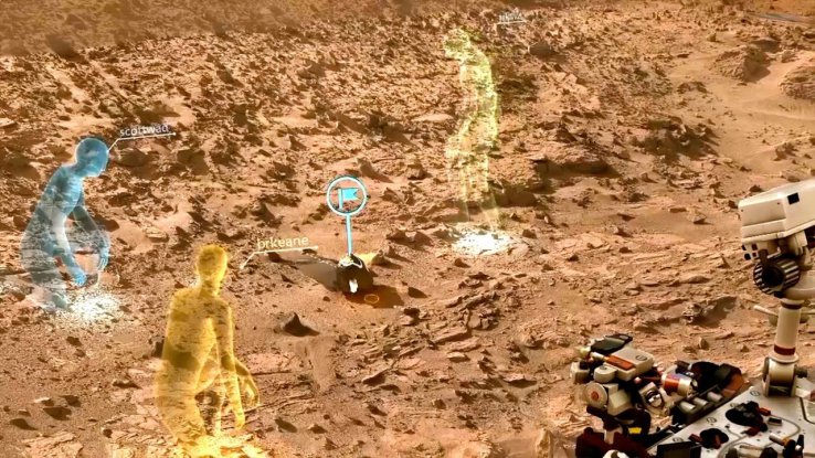 Scientists explore Mars through headset