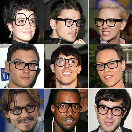 fake geek glasses